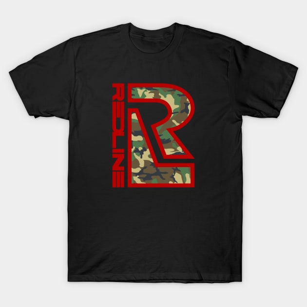 RDLN lg camo T-Shirt by undergroundART